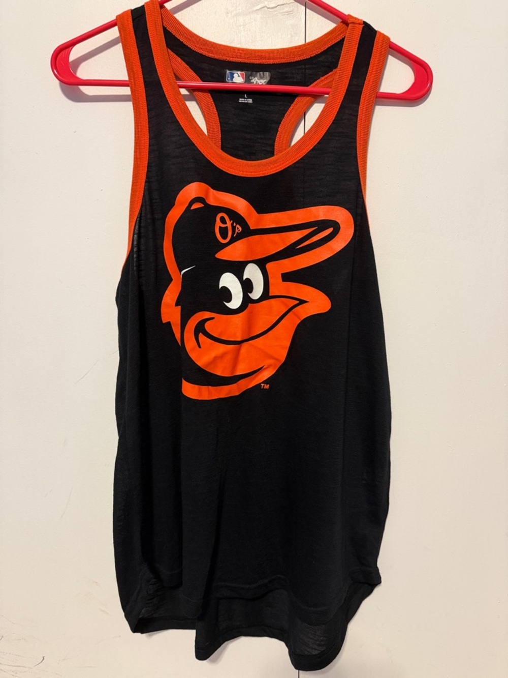 Women’s Black & Orange Baltimore Orioles Tank Top